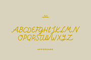 Rattlesnake, a Script Font by MEG BURK CHOI (Thumbnail 3 of 6)