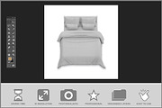 Bedding Design Mockup, a Product Mockup by Bruno's Shop (Thumbnail 2 of 3)