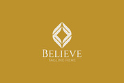 Luxury Diamond Gold Leaf Logo, a Branding & Logo Template by Signatoro (Thumbnail 3 of 3)