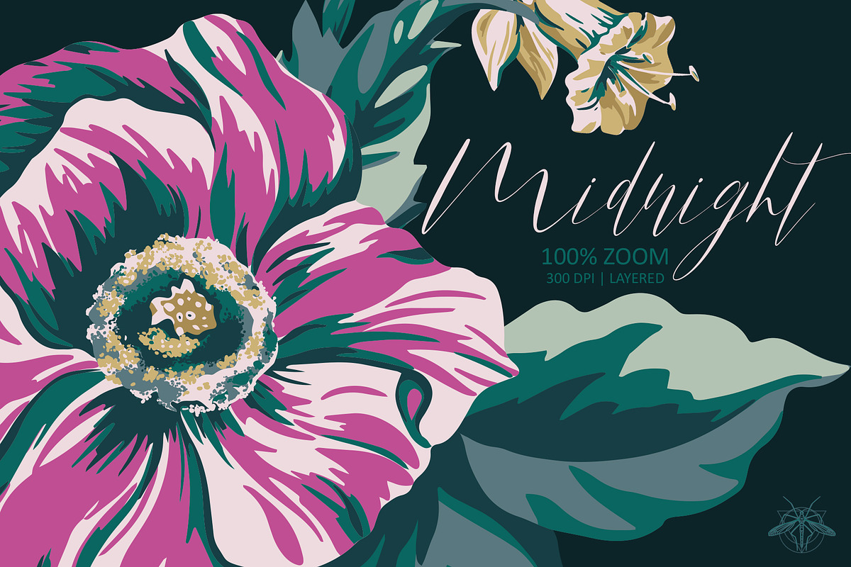 Midnight | Vector patterns set, a Pattern Graphic by Tanya Vollar (Photo 7 of 10)