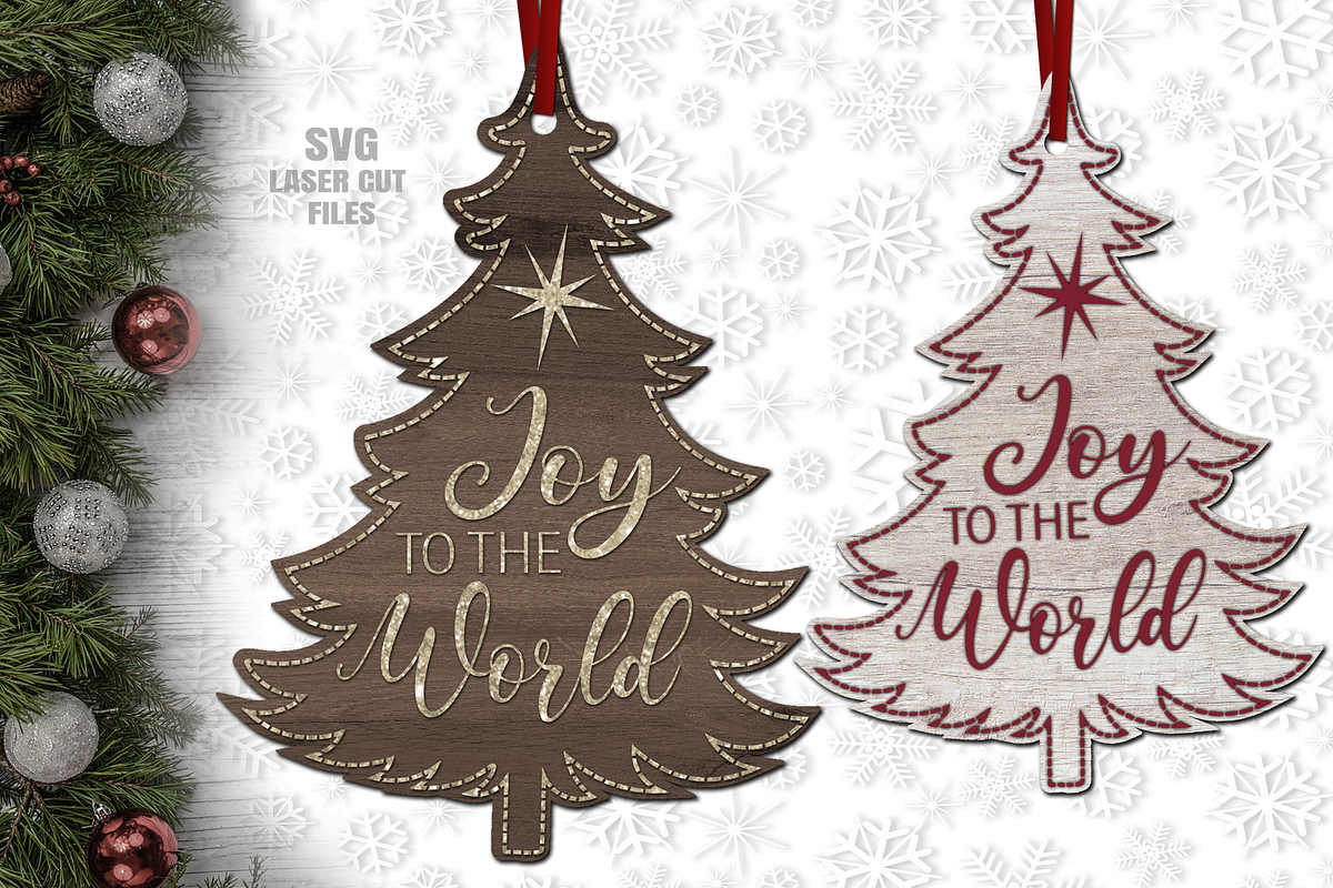 Christmas Tree Ornament SVG, a Graphic by Cloud9DesignSVG (Photo 2 of 2)