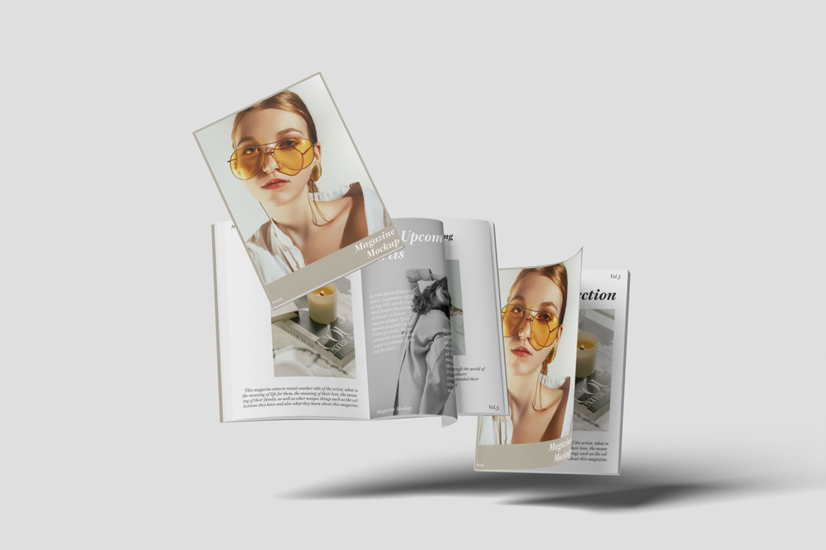 A4 Magazine Mockup, a Books & Magazine Mockup by scribrostudio (Photo 9 of 10)