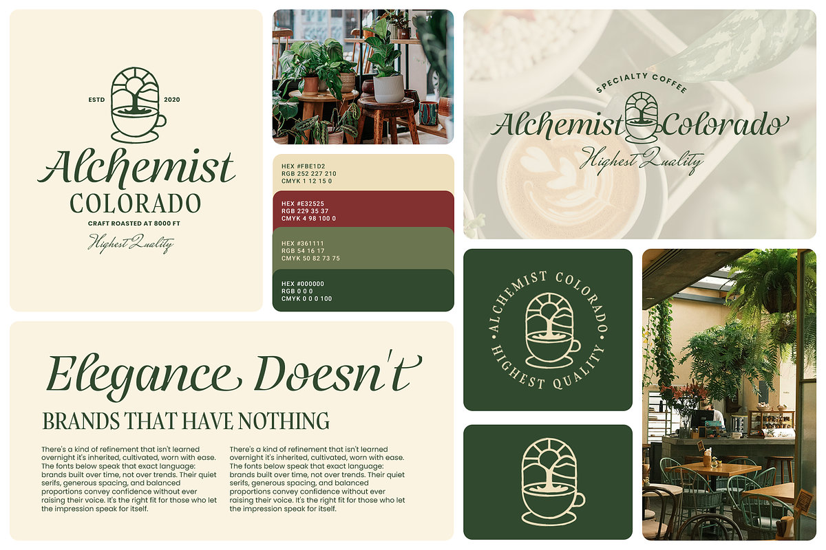 Coffee Waterfall Logo Template, a Branding & Logo Template by Headfonts (Photo 2 of 3)