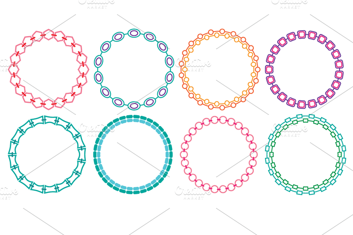 Mod Frames Clipart, a Graphic by Melissa Held Designs (Photo 6 of 8)