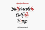 Hershell Script, a Script Font by Guts Type (Thumbnail 5 of 7)