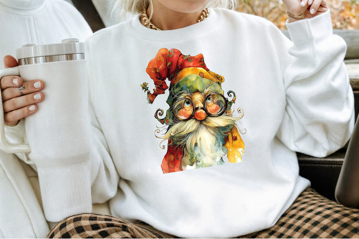 Watercolor Quirky Christmas Bundle C, an Illustration by Sublimation Artist (Photo 4 of 6)