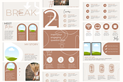 SALE! Boho Slide Deck Templates, a Presentation Template by Marketing Templates Co. (Thumbnail 3 of 15)