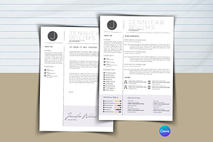 Creative Resume Template, a Templates & Theme by iloveTemplate