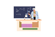 School teachers in classrooms set, an Education Illustration by PaperTrident (Thumbnail 21 of 23)