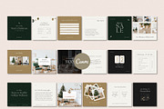 Modern Christmas Instagram Pack, a Social Media Template by January Made Design (Thumbnail 4 of 9)