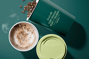 Coffee Cups Mockup Set, a Cups & Container Mockup by Creo.pt (Thumbnail 5 of 6)