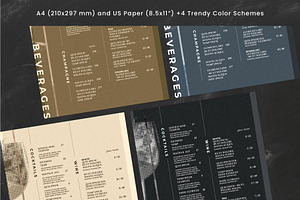 Modern Menu Template