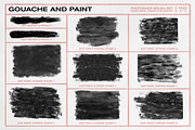 Photoshop Gouache and Paint Brushes, a Brush Add-On by David Creighton-Pester (Thumbnail 3 of 4)