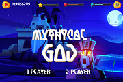 Tukamenh - Egypt Gaming Font, a Sans Serif Font by Dhabee (Thumbnail 13 of 14)