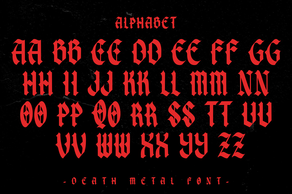 Sofers Vintage Blackletter Font, a Blackletter Font by dansdesign (Photo 2 of 11)