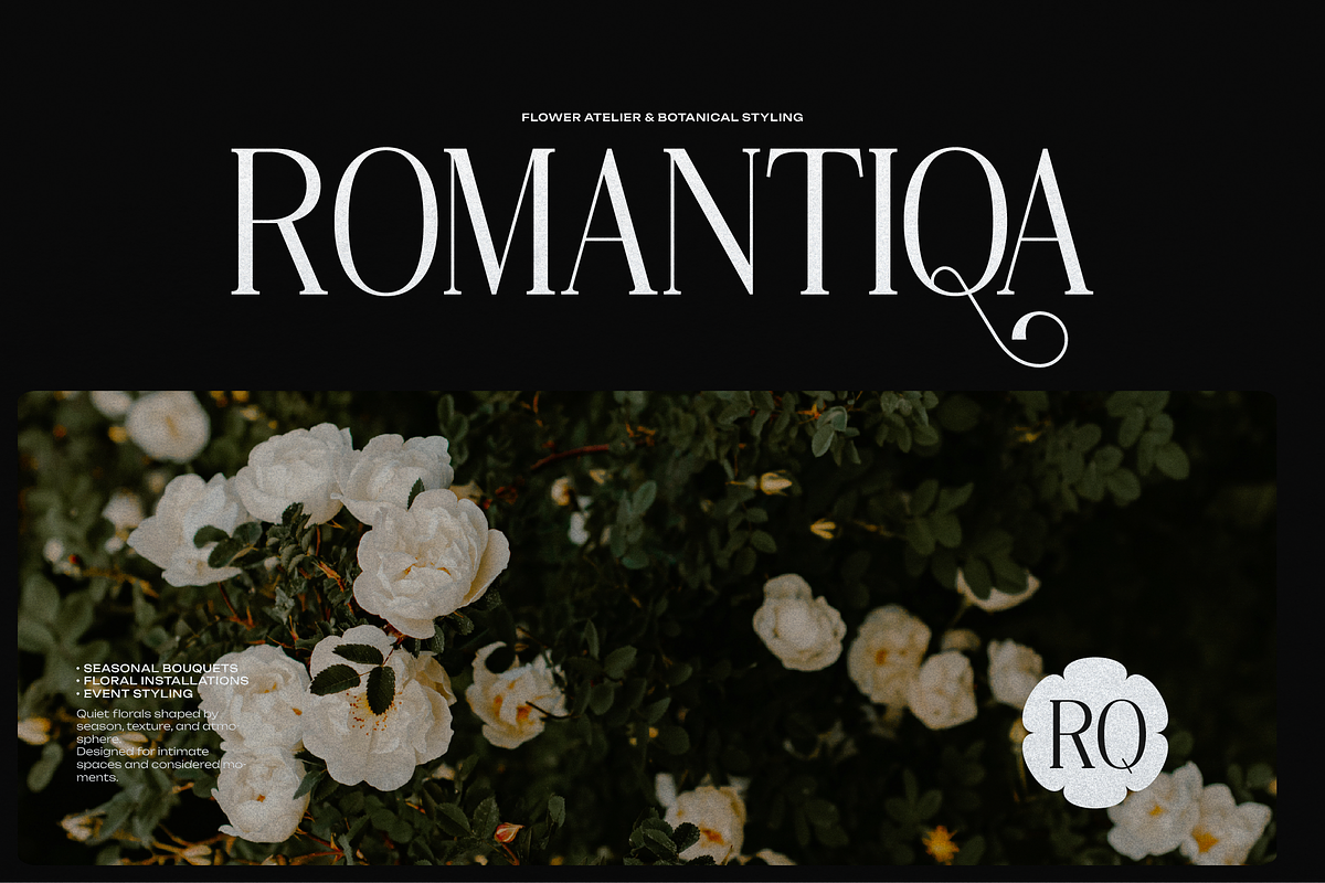 Angdiva | Display Serif Font, a Serif Font by gracetype_studio (Photo 4 of 11)