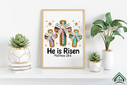 He is risen Png, Christian Easter, an Illustration by Craft Nest (Thumbnail 3 of 4)