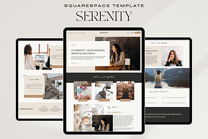 Squarespace Template: Serenity