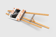 Stand Poster Mockup, an Advertising Mockup by Pikachudesign (Thumbnail 4 of 5)