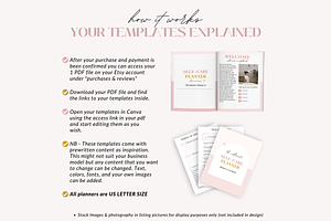 Self-care Bundle Canva Template