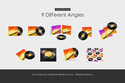 Vinyl Record Mockup Set, a Product Mockup by Country4k (Thumbnail 4 of 4)