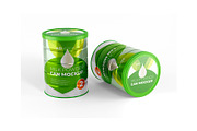 Milk Powder Tin Can Mockup – 8 PSD, a Packaging Mockup by Adstart (Thumbnail 7 of 8)