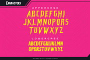 Arcade Funk Typeface, a Serif Font by alit design (Thumbnail 3 of 20)
