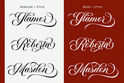 Maston, a Script Font by Mastertype (Thumbnail 5 of 15)