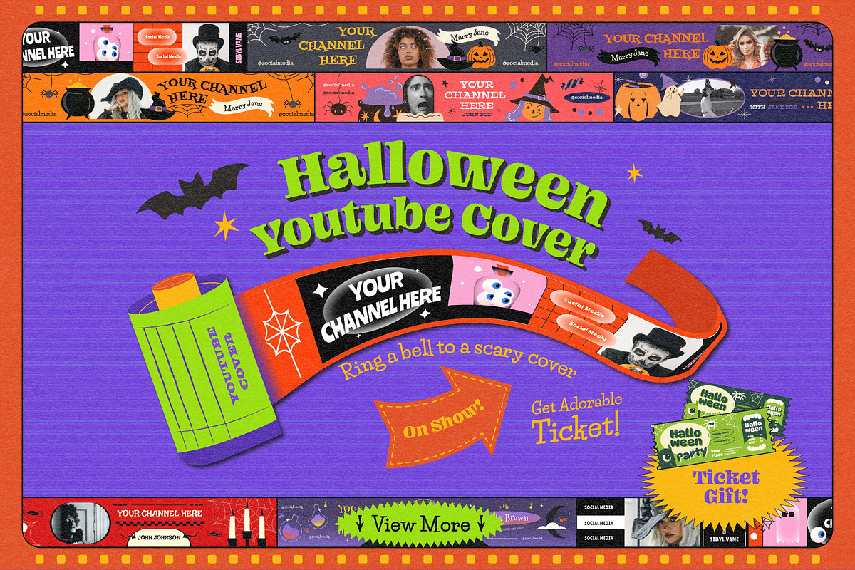 Freakshow Bundle, a Templates & Theme by graphicook (Photo 8 of 14)