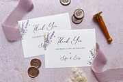 Sweet Lavender Wedding Suite, an Invitation Template by BlueRobinDesignShop (Thumbnail 5 of 5)