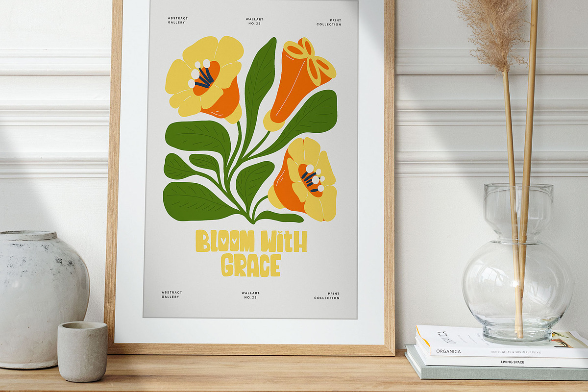 Modern Flora. 2 | Wall Art Creator, an Object Graphic by Leleka.Store (Photo 14 of 19)