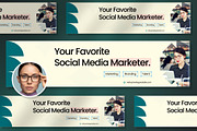 LinkedIn Banner Template, a Social Media Template by FIBRINOSÄ (Thumbnail 2 of 2)