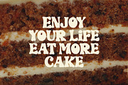 Melt bold retro font, a Sans Serif Font by BilberryCreates (Thumbnail 4 of 14)