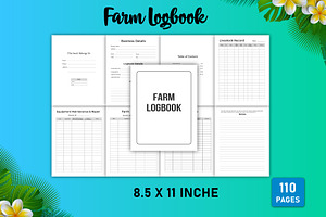 Editable Firm Log Book For KDP