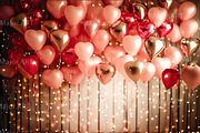 Valentines Backdrop,Digital Backdrop, a Background Graphic by MajorArtTm (Thumbnail 2 of 3)