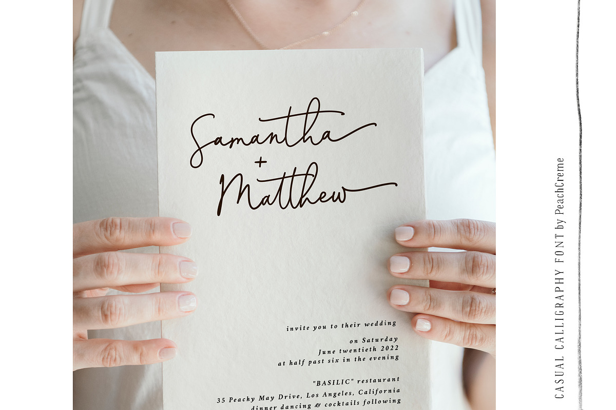Lolita // Casual Chic Font preview 7