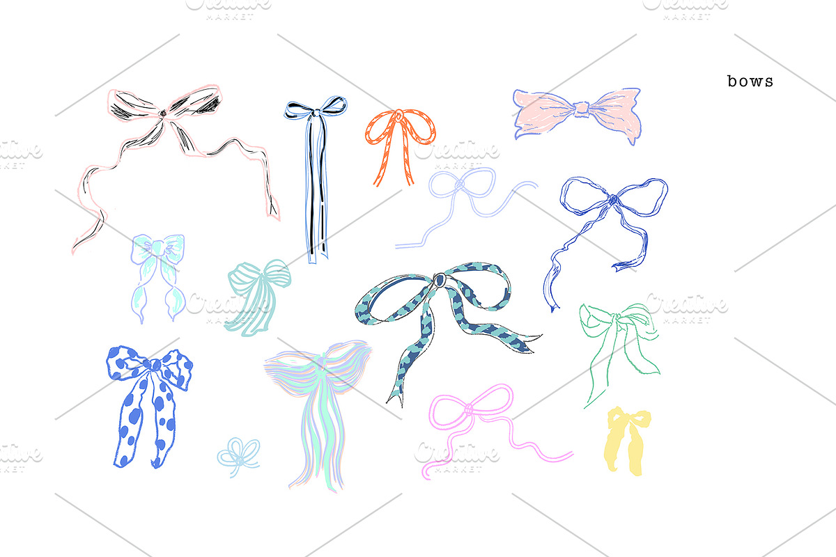 Wow BOWS! graphic collection preview 2