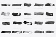 52 Acrylic Stroke Photoshop Brushes, a Brush Add-On by SimplDesign (Thumbnail 2 of 4)