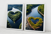 The Hearts of Nature - 23 images, a Decorative Illustration by Handmadefont (Thumbnail 8 of 10)