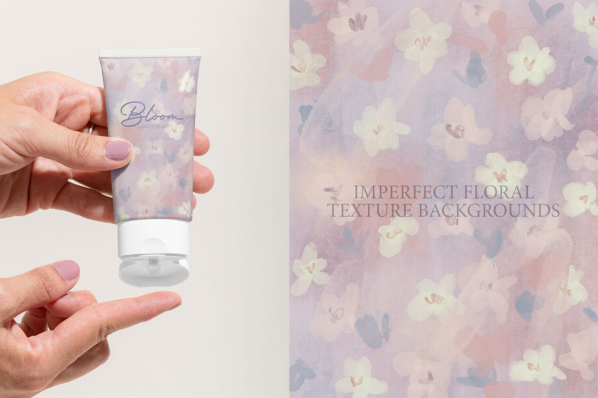 Floral Texture Backgrounds Pack, a Background Graphic by Mio Buono (Photo 8 of 17)