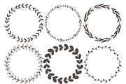 Floral frames and AI brushes, a Brush Add-On by Sentimental postman (Thumbnail 3 of 3)