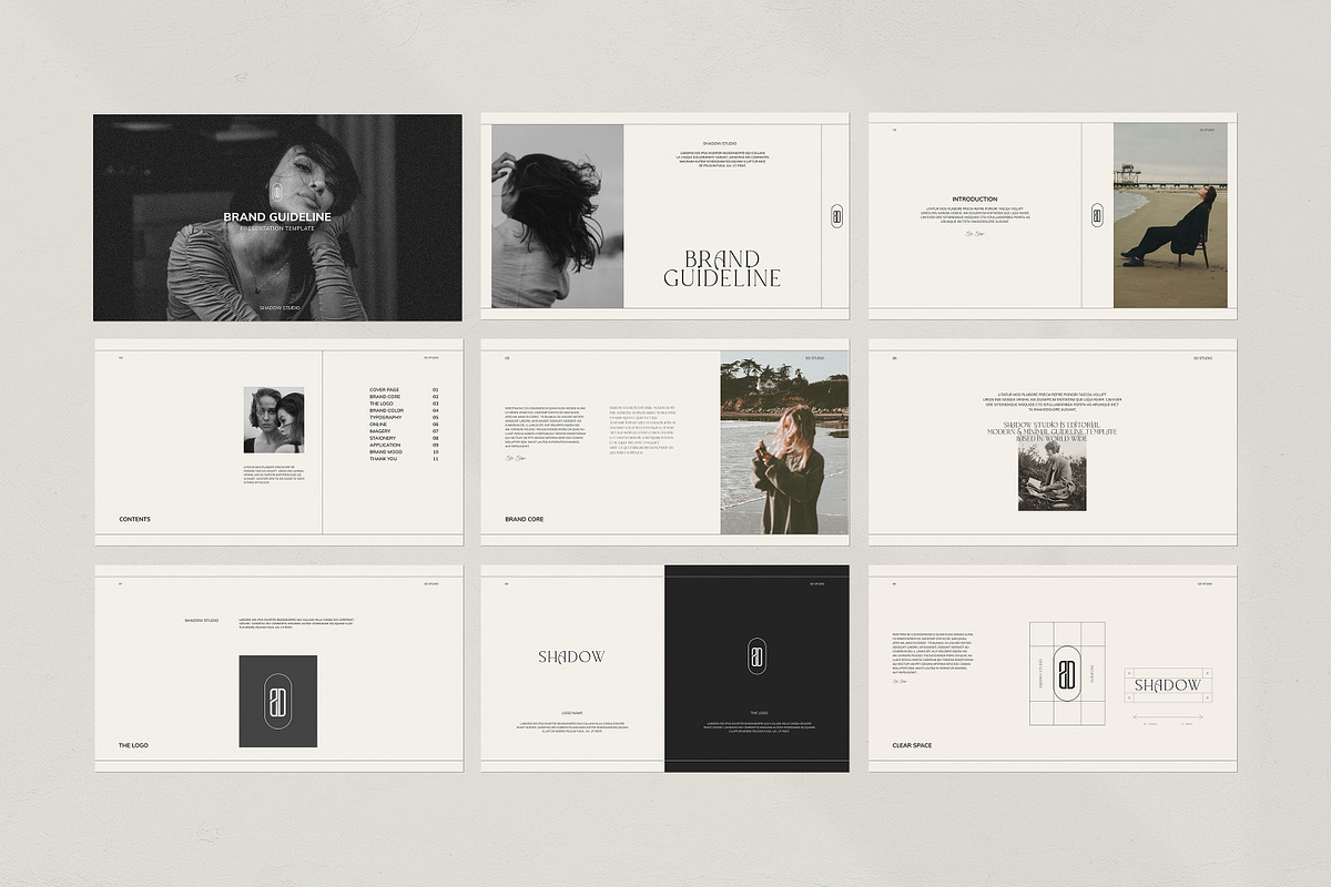 Brand Guideline Presentation, a Presentation Template by evgenystudio (Photo 8 of 11)
