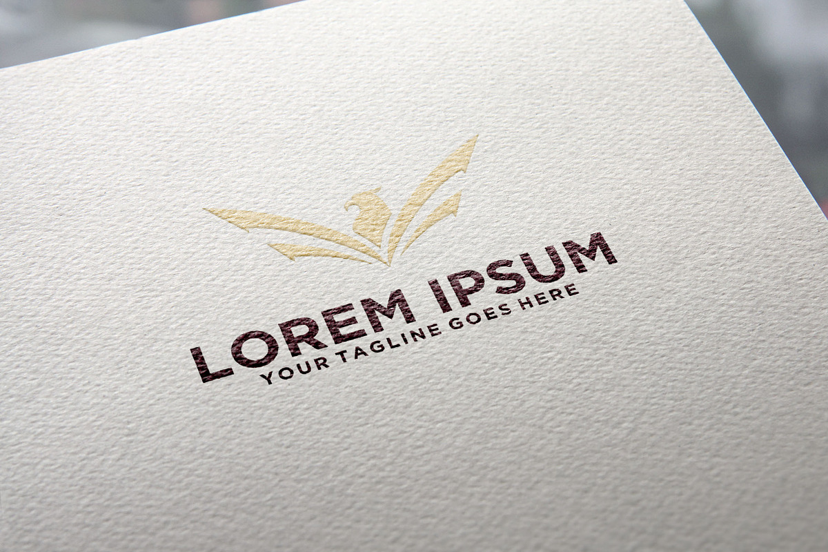 Simple Eagle logo idea, a Branding & Logo Template by REDVY CREATIVE