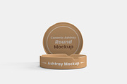Round Ashtray Mockup 10 PSD, a Cups & Container Mockup by Akrinity Digital (Thumbnail 4 of 6)