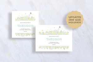 Cute Baby Shower Invitation Card