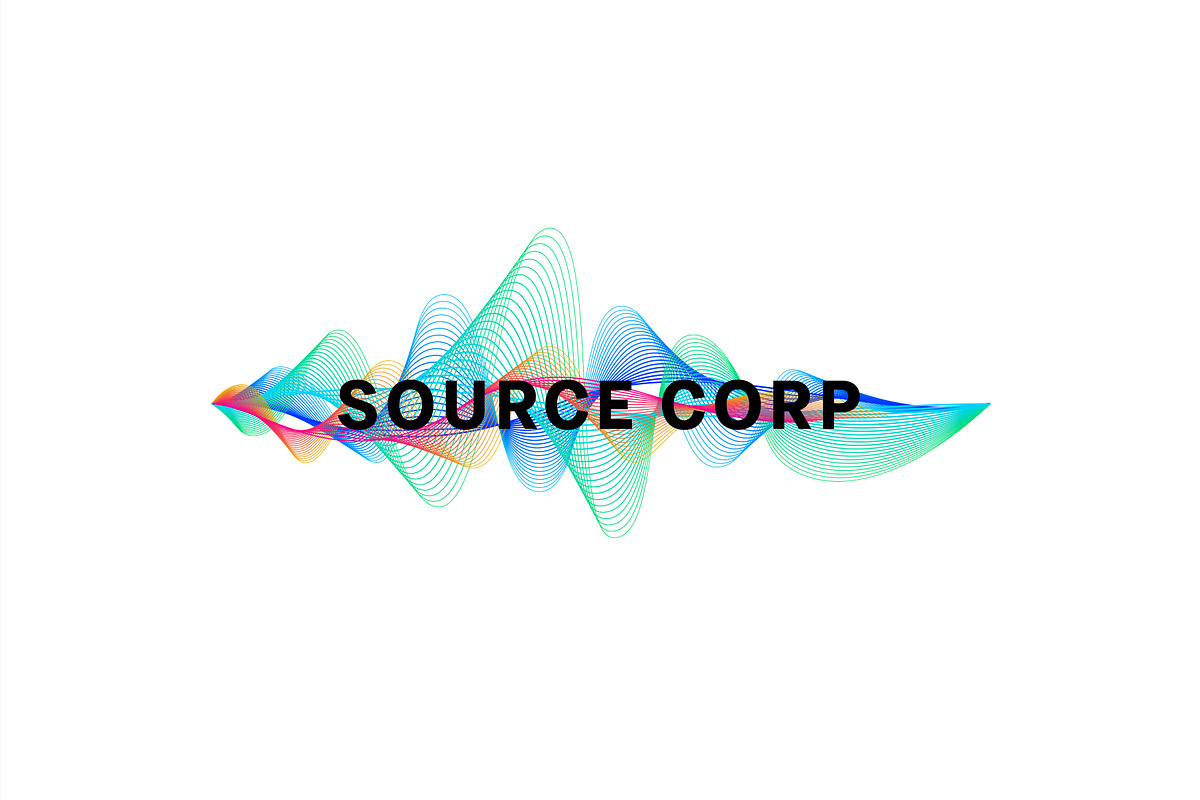 Sound wave logo template., a Branding & Logo Template by Anton Akhmatov (Photo 3 of 3)