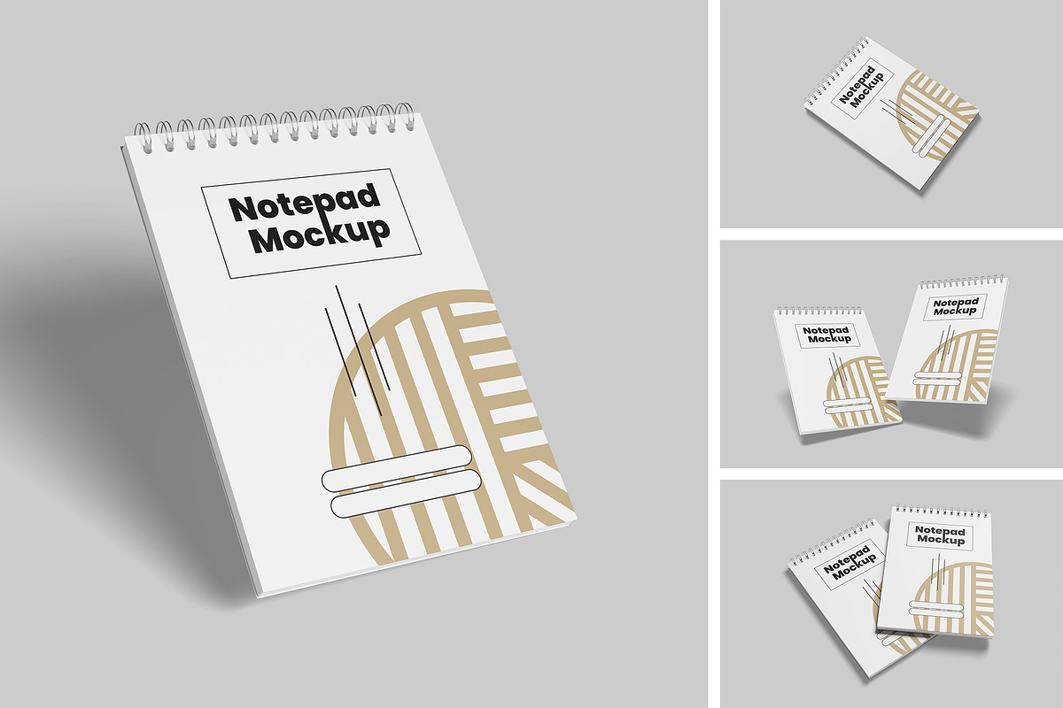 Notepad Mockup, a Mockup by DxSLEX (Photo 1 of 5)