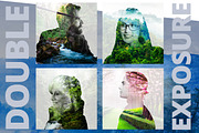 Double Exposure PSD, a Graphic by the little wonder shop (Thumbnail 2 of 2)