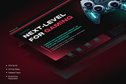 Axion-X Gaming PowerPoint Template, a Presentation Template by Premast (Thumbnail 2 of 5)