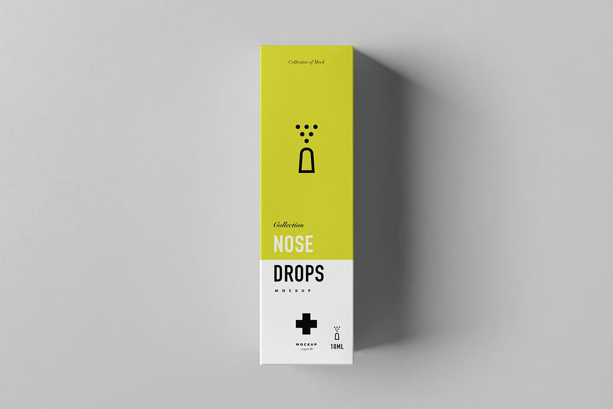 Nose Drops Mock-up, a Product Mockup by zippypixelstudio (Photo 7 of 12)